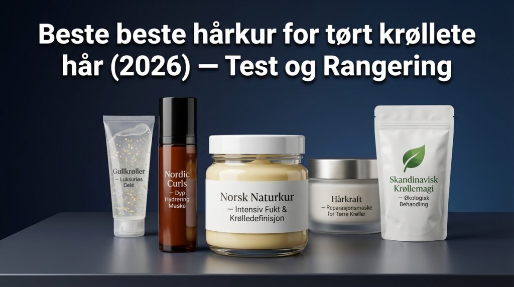 Beste beste hårkur for tørt krøllete hår (2026) — Test og Rangering