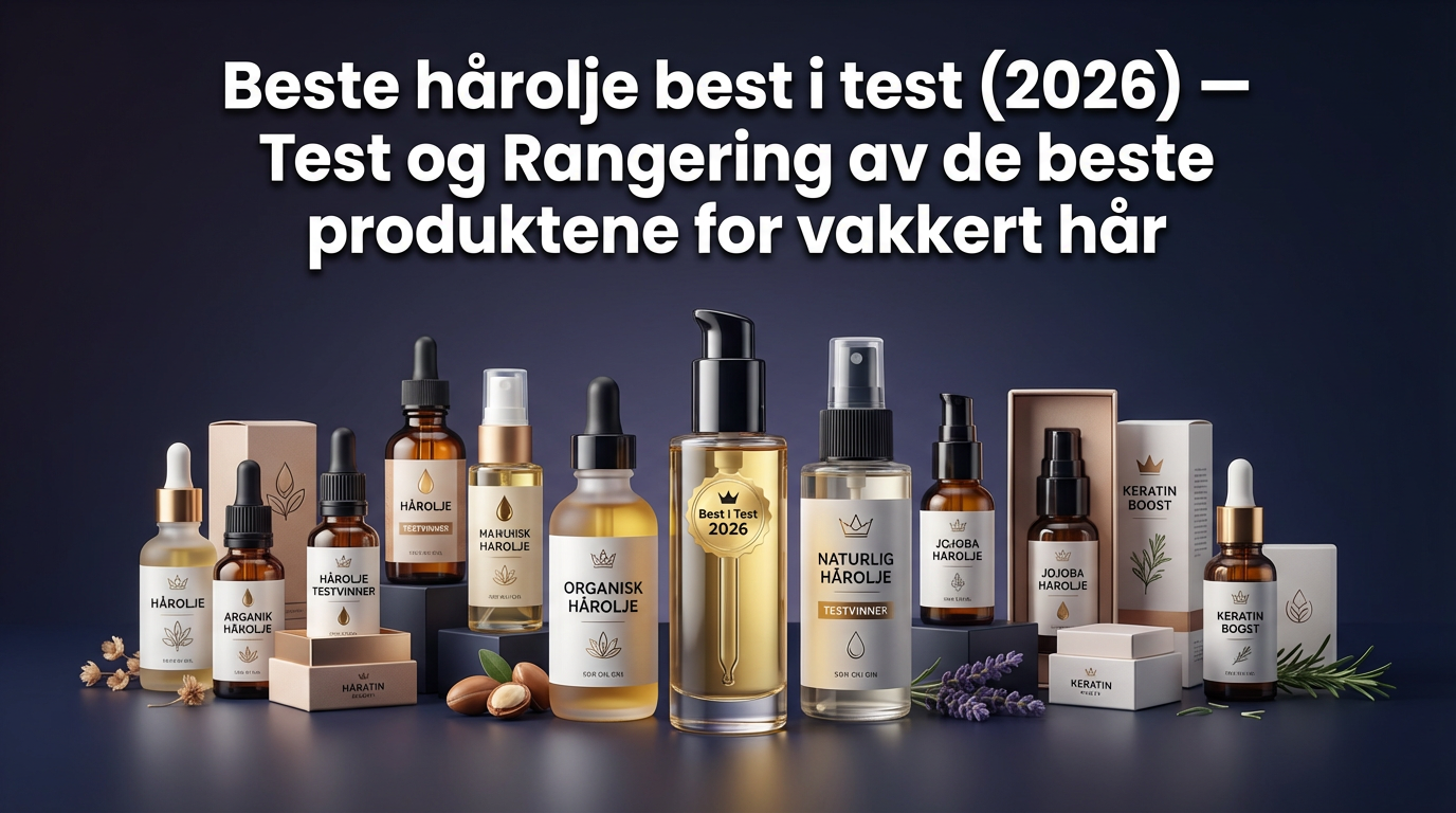 Beste hårolje best i test (2026) — Test og Rangering av de beste produktene for vakkert hår