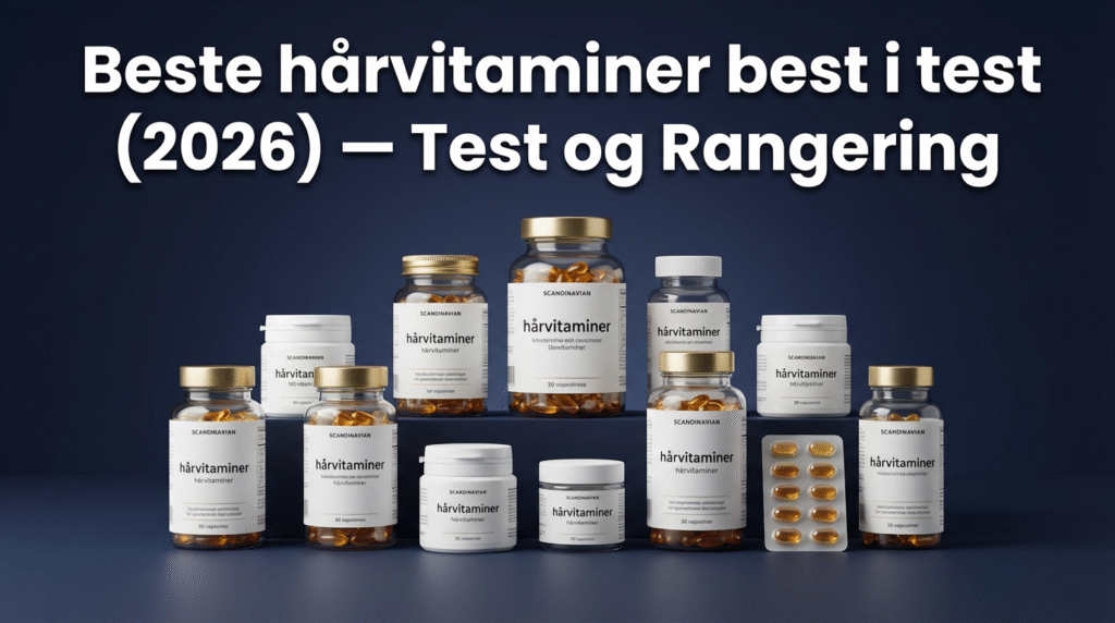 Beste hårvitaminer best i test (2026) — Test og Rangering