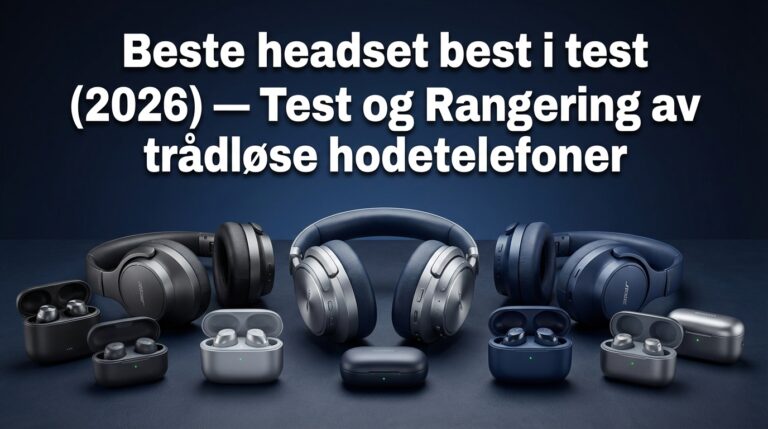 Beste headset best i test (2026) — Test og Rangering av trådløse hodetelefoner