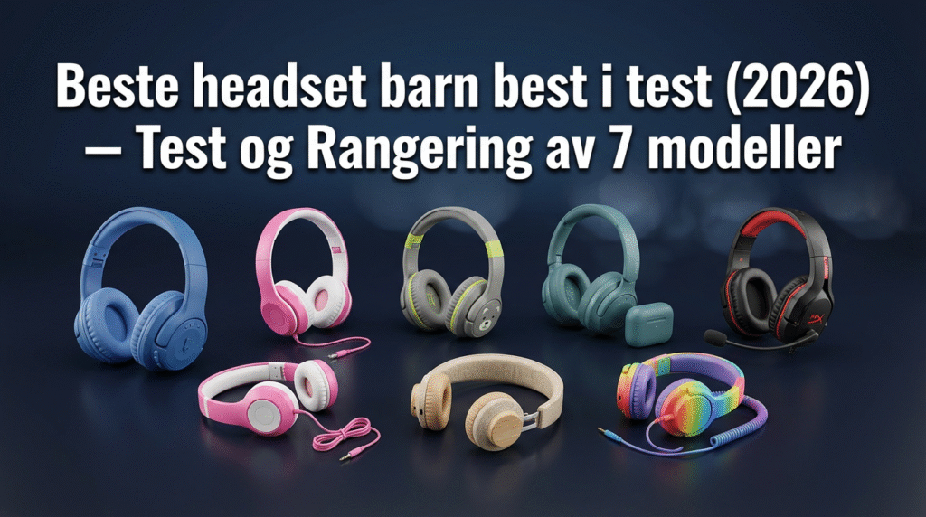 Beste headset barn best i test (2026) — Test og Rangering av 7 modeller