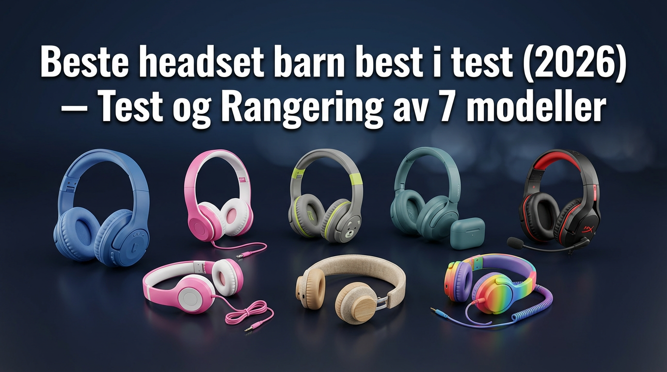 Beste headset barn best i test (2026) — Test og Rangering av 7 modeller
