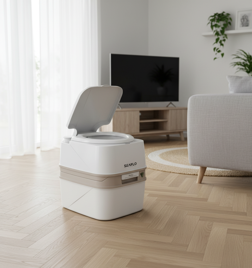 Seaflo Premium kjemisk toalett 18L