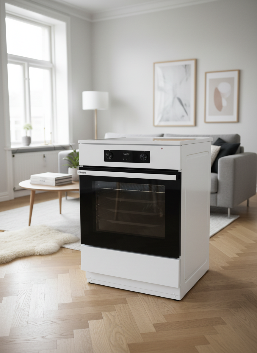 Hisense Komfyr hci8647wg