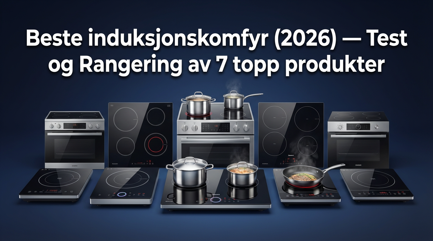 Beste induksjonskomfyr (2026) — Test og Rangering av 7 topp produkter