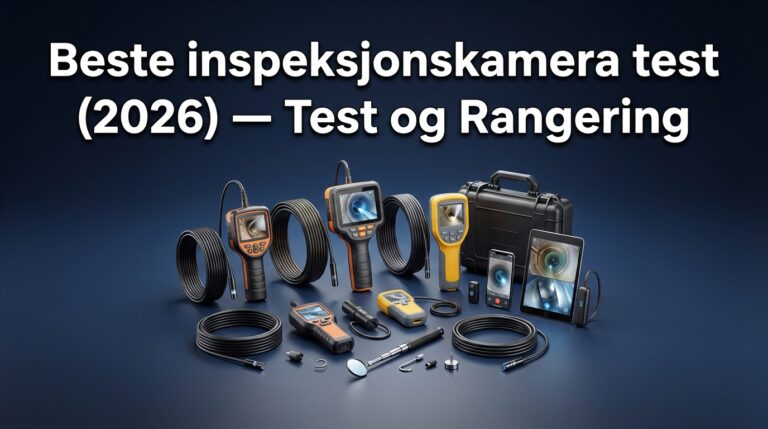 Beste inspeksjonskamera test (2026) — Test og Rangering
