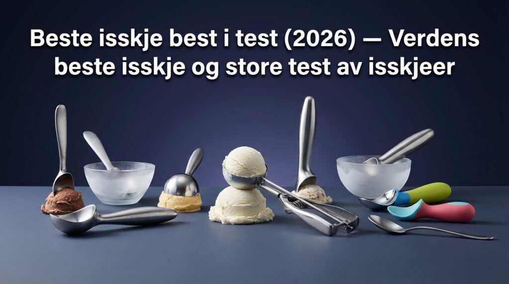 Beste isskje best i test (2026) — Verdens beste isskje og store test av isskjeer