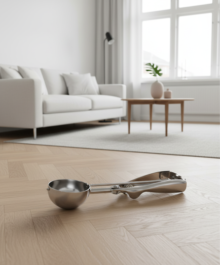 Clas Ohlson Isskje rustfritt stål