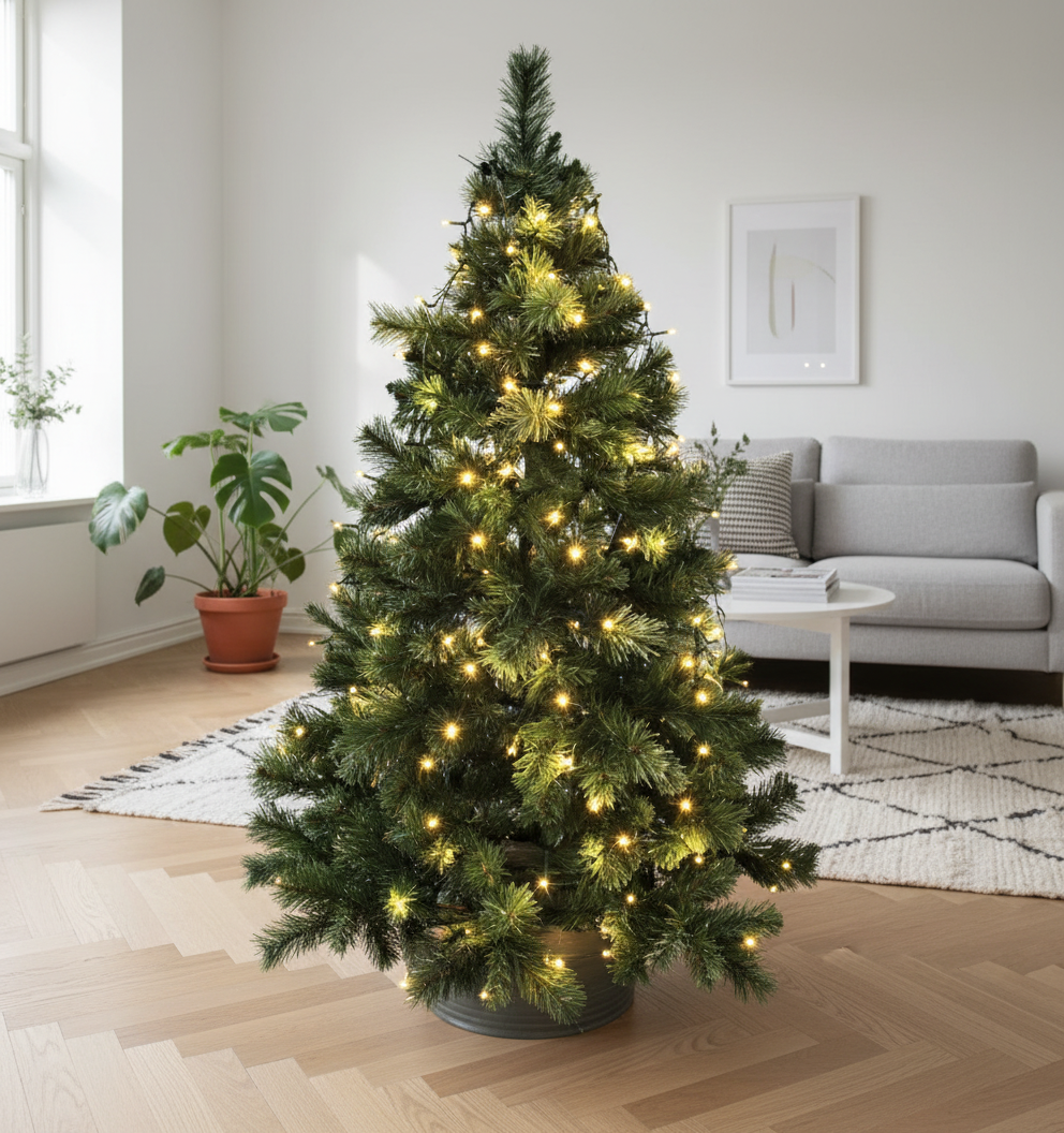 Juletrelys Star Trading Serie LED 160L