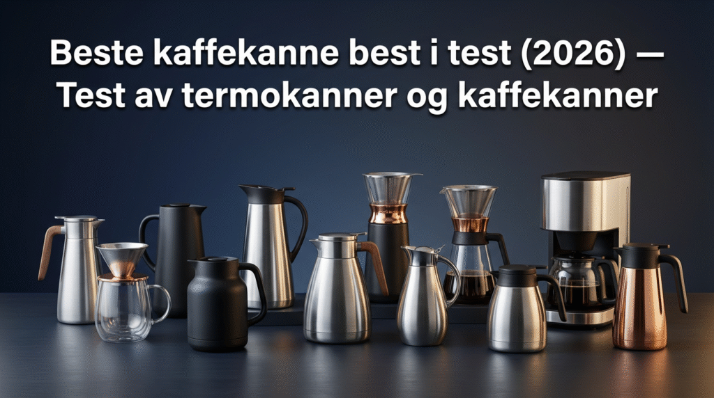 Beste kaffekanne best i test (2026) — Test av termokanner og kaffekanner