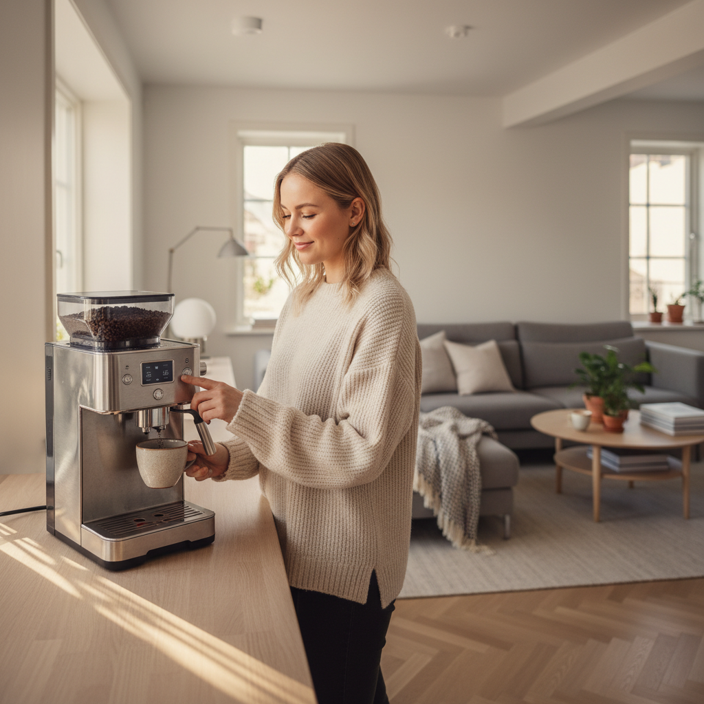 kaffemaskin med kvern best i test