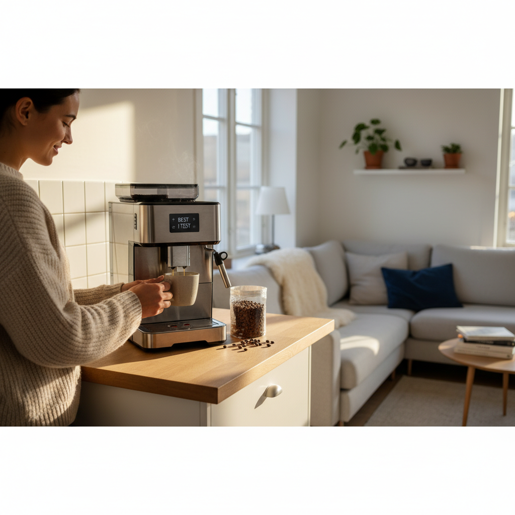 kaffemaskin med kvern test