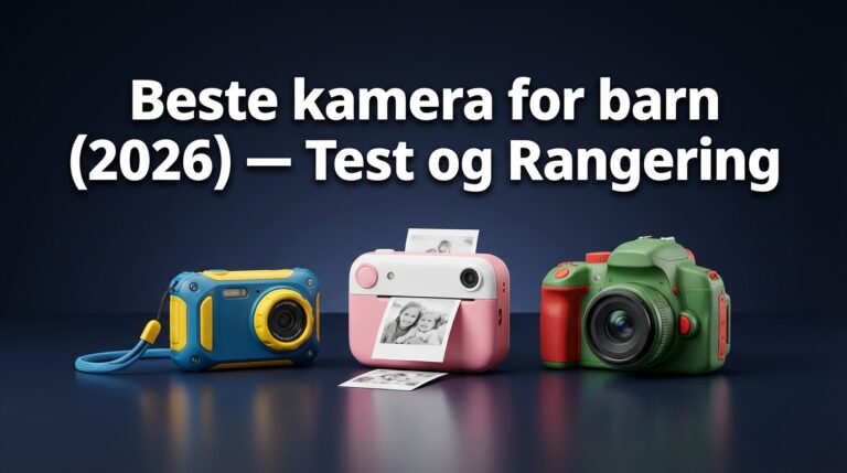 Beste kamera for barn (2026) — Test og Rangering