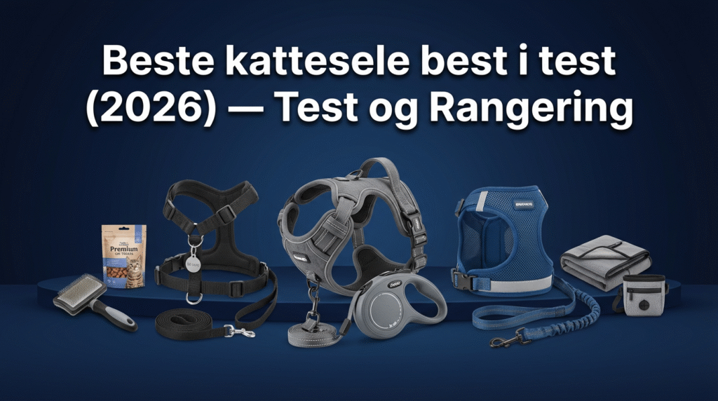 Beste kattesele best i test (2026) — Test og Rangering