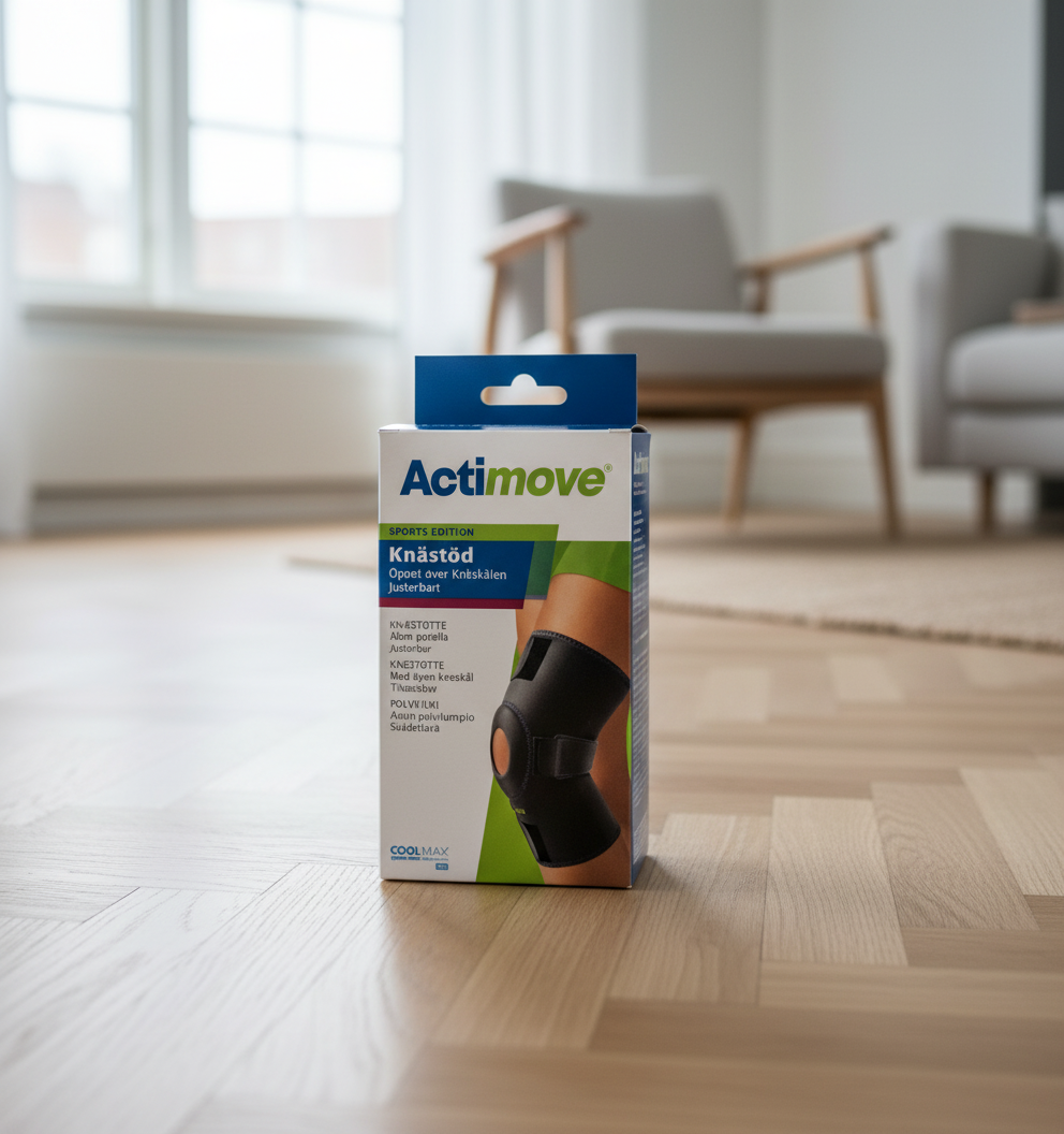 Actimove Sports Edition knestøtte åpen kneskål onesize 1 stk