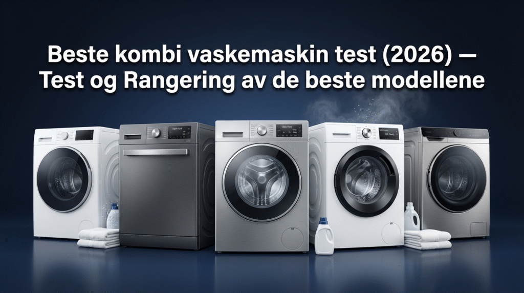 Beste kombi vaskemaskin test (2026) — Test og Rangering av de beste modellene