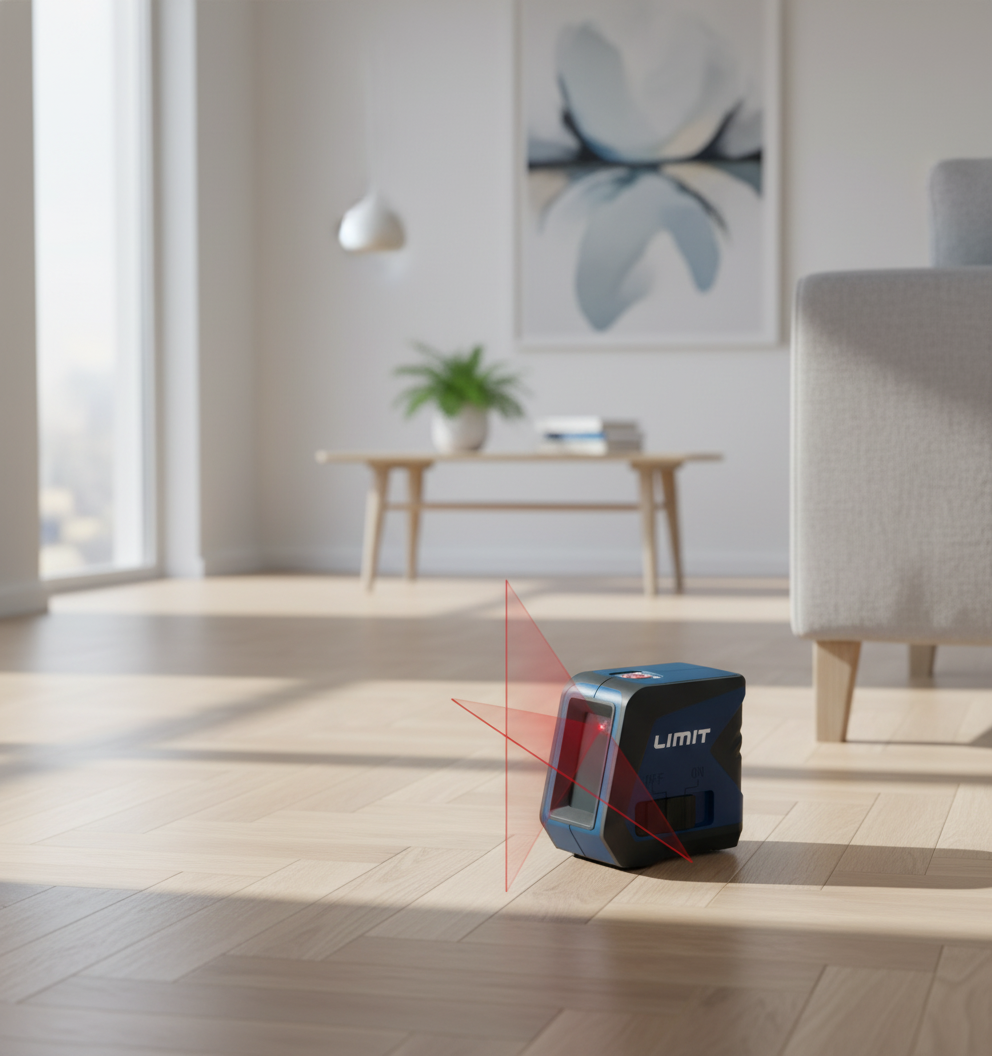 Krysslaser Rød Limit 1000-R