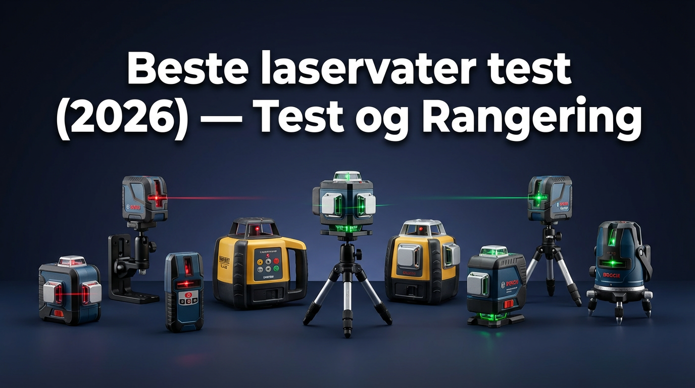 Beste laservater test (2026) — Test og Rangering