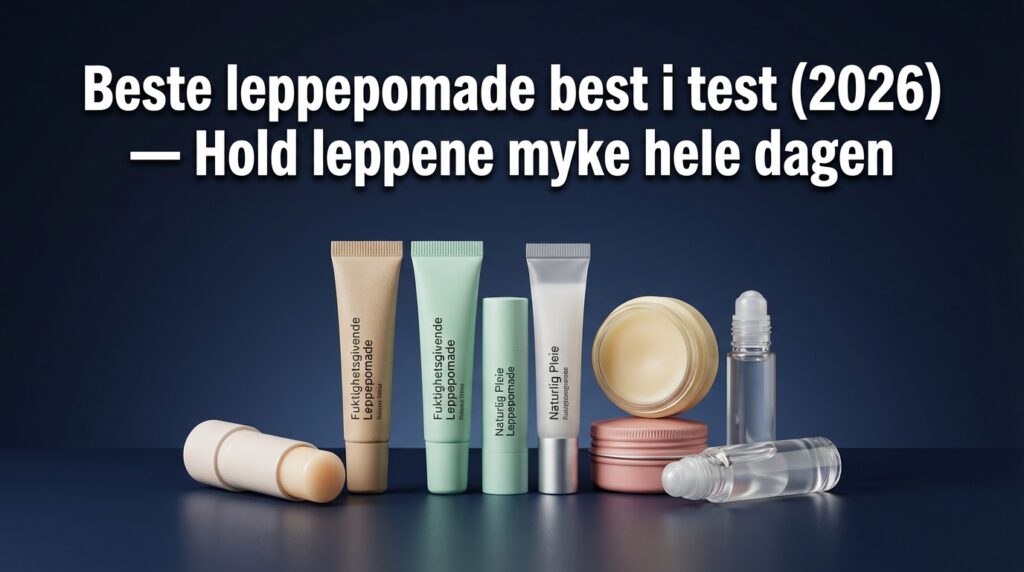Beste leppepomade best i test (2026) — Hold leppene myke hele dagen