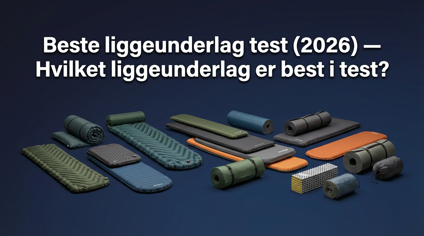 Beste liggeunderlag test (2026) — Hvilket liggeunderlag er best i test?