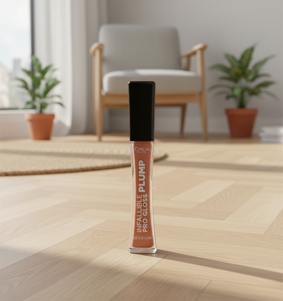 L'Oral - Infallible Pro Plump Lip Gloss With Hyaluronic Acid - 2582389 - 071249422083