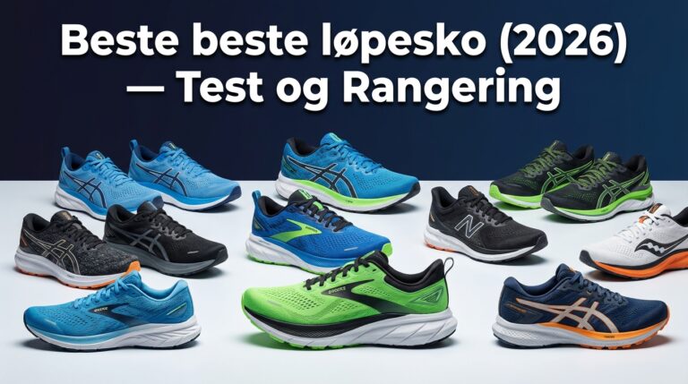 Beste beste løpesko (2026) — Test og Rangering