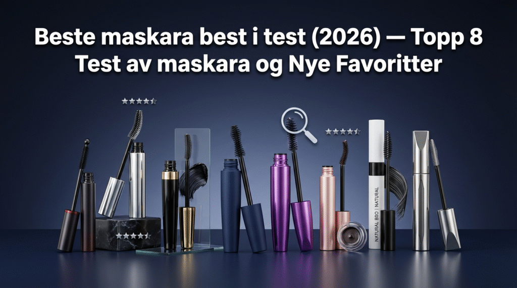 Beste maskara best i test (2026) — Topp 8 Test av maskara og Nye Favoritter