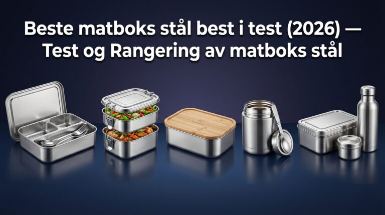Beste matboks stål best i test (2026) — Test og Rangering av matboks stål