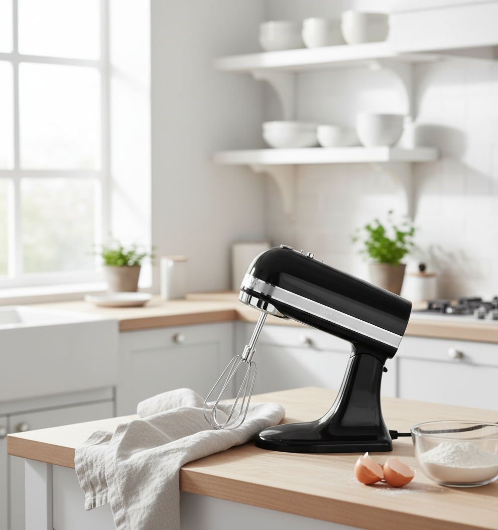 KitchenAid 5KHM9212BOB Electric Hand Mixer - Black