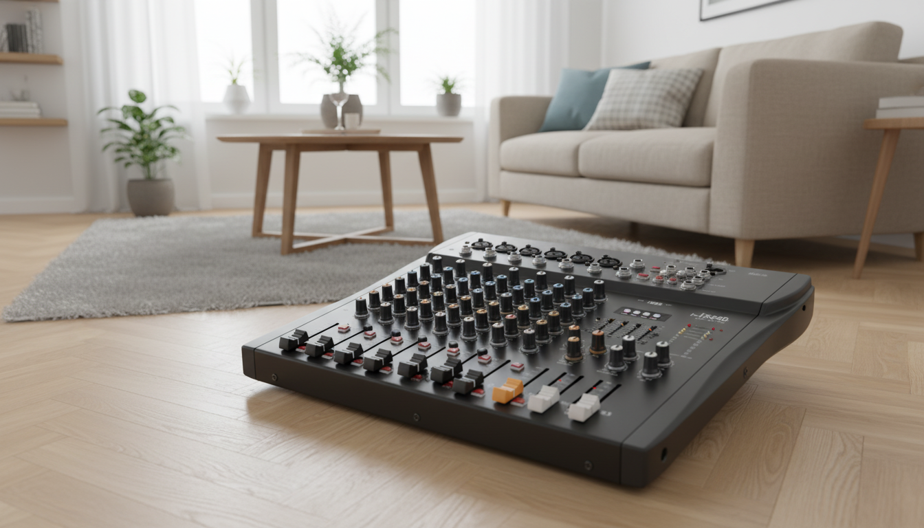 Mxr-80 8-Channel Audio Mixer