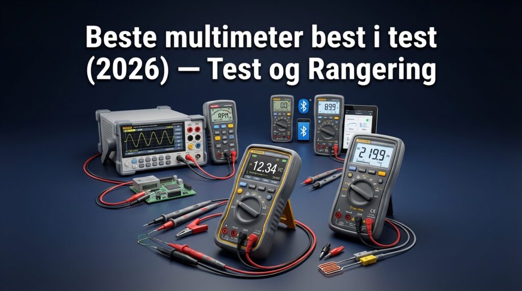 Beste multimeter best i test (2026) — Test og Rangering