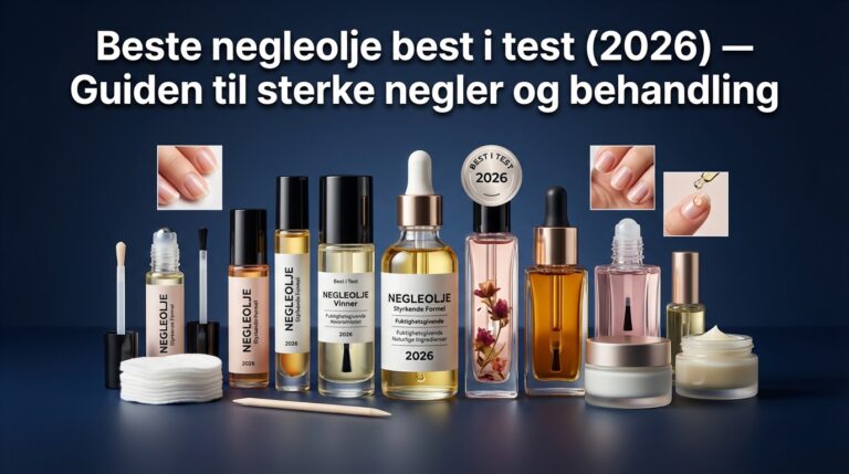 Beste negleolje best i test (2026) — Guiden til sterke negler og behandling