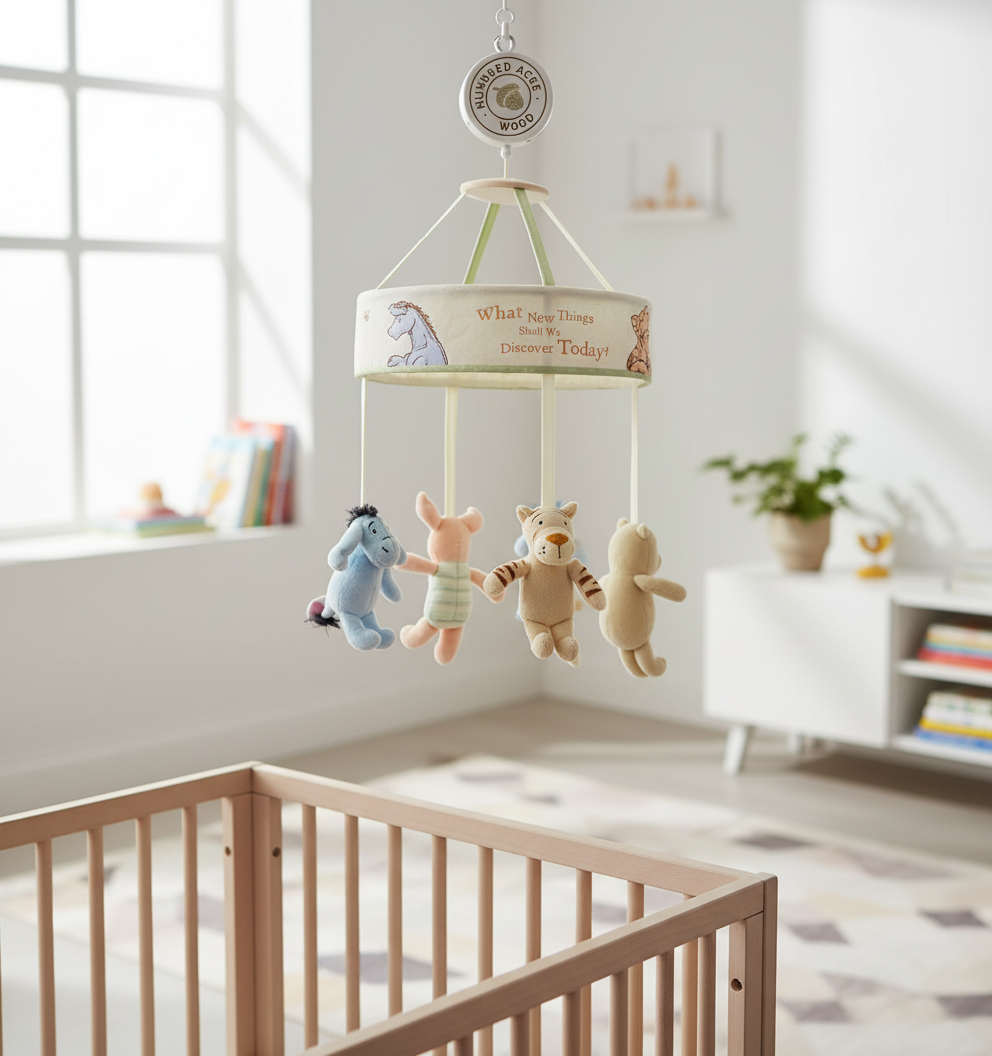 Rainbow Designs Hundred Acre Wood Winnie the Pooh Mobile