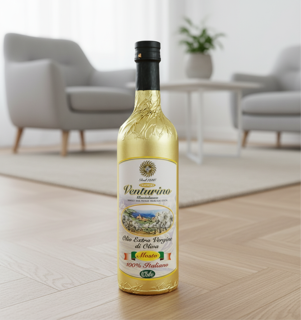 Extra virgin olivenolje, Venturino, 100% Italiano oliven