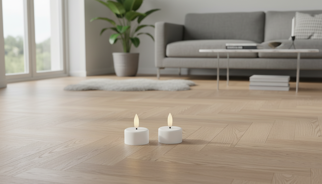 Moods & More Tealight Candle LED telys 2 stk 3,9x2 cm