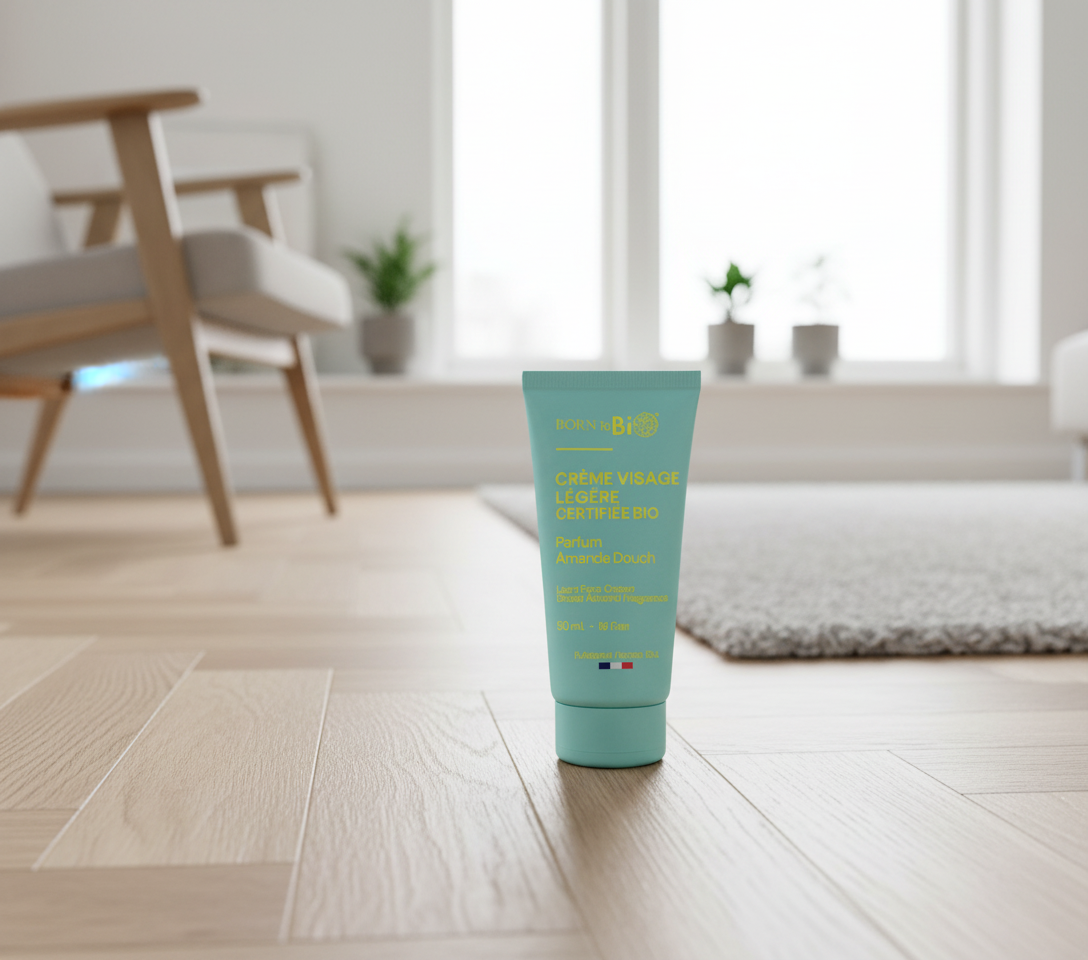 Born to Bio Økologisk Lett Ansiktskrem med Mandel – 50 ml