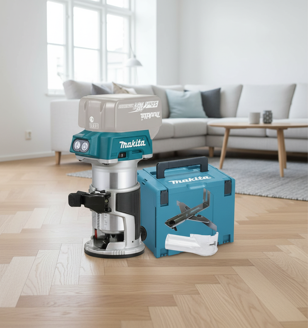 Makita Overfres DRT50ZJX5 18V 6/8mm