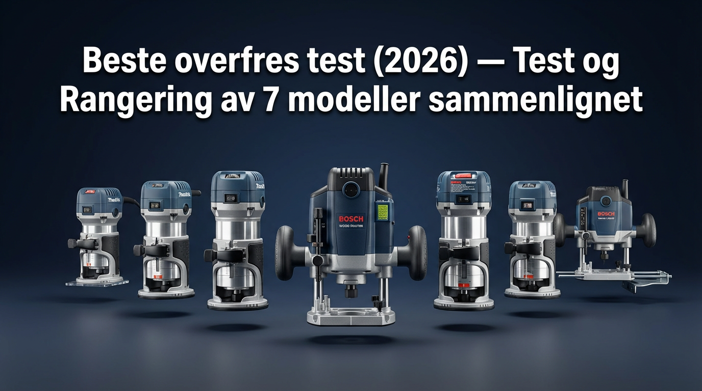 Beste overfres test (2026) — Test og Rangering av 7 modeller sammenlignet