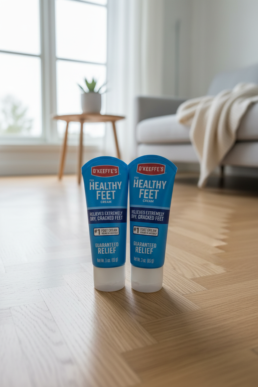 O'keeffe's Healthy Feet Foot Cream, 3oz Lot Of 2