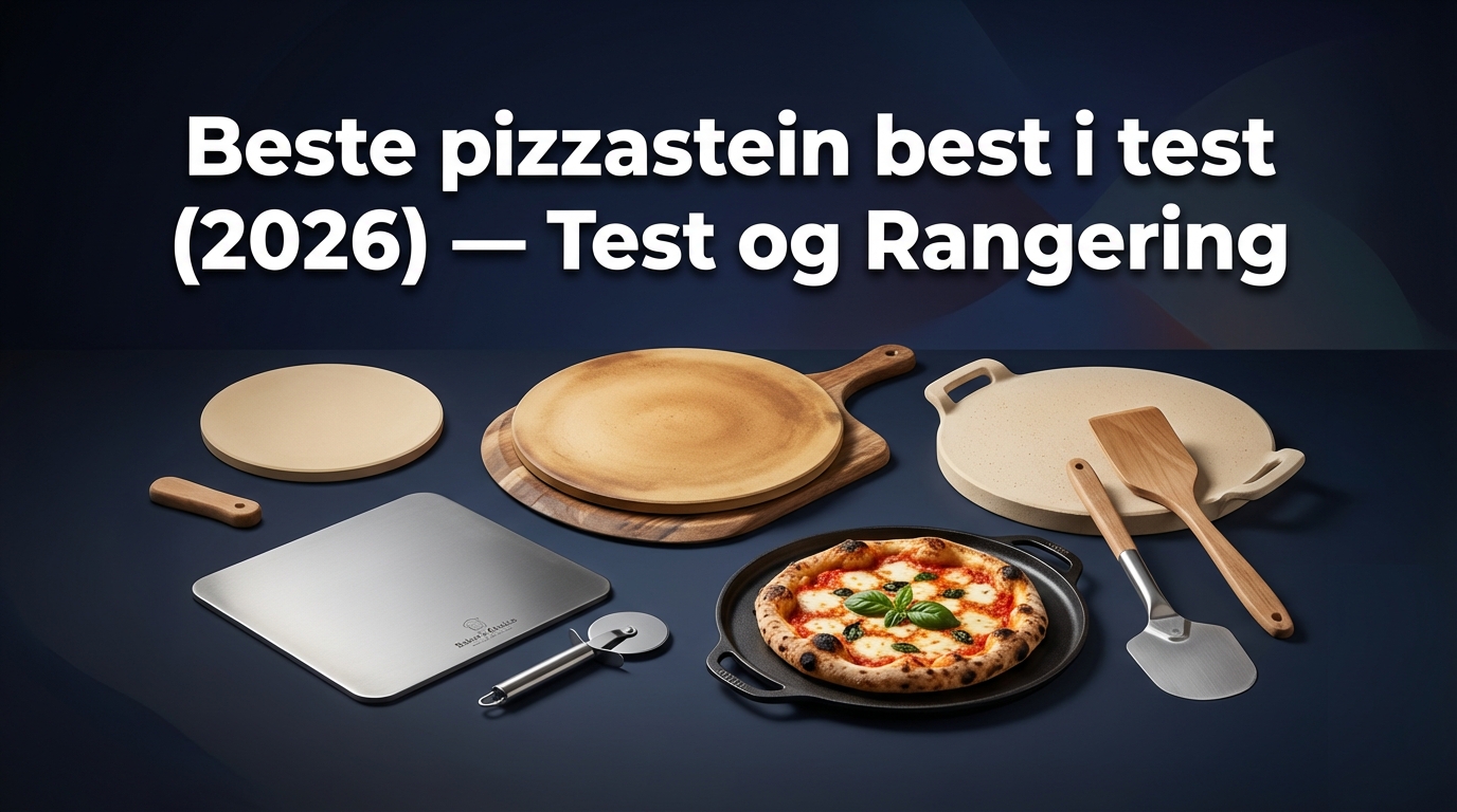 Beste pizzastein best i test (2026) — Test og Rangering
