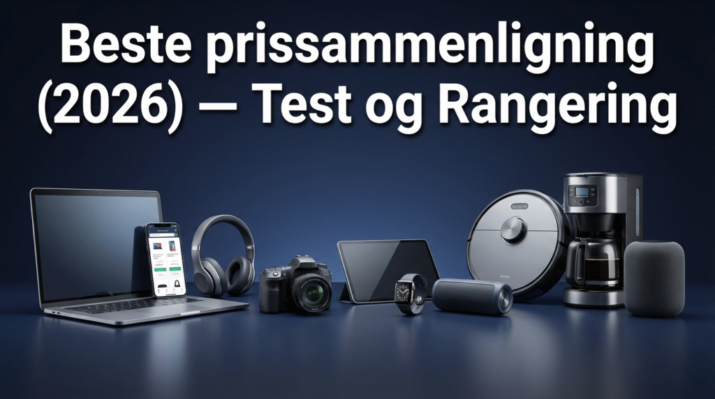Beste prissammenligning (2026) — Test og Rangering
