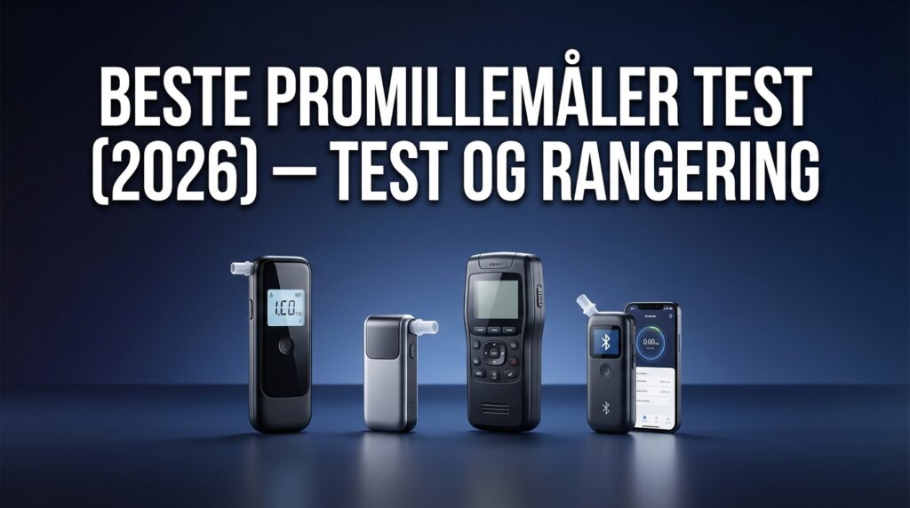 Beste promillemåler test (2026) — Test og Rangering