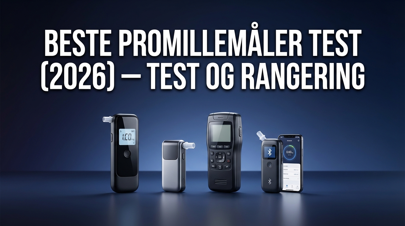 Beste promillemåler test (2026) — Test og Rangering