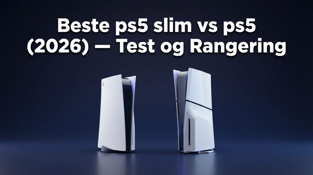 Beste ps5 slim vs ps5 (2026) — Test og Rangering