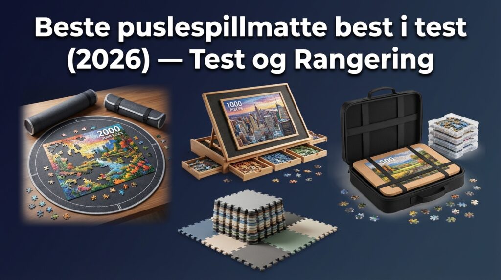 Beste puslespillmatte best i test (2026) — Test og Rangering