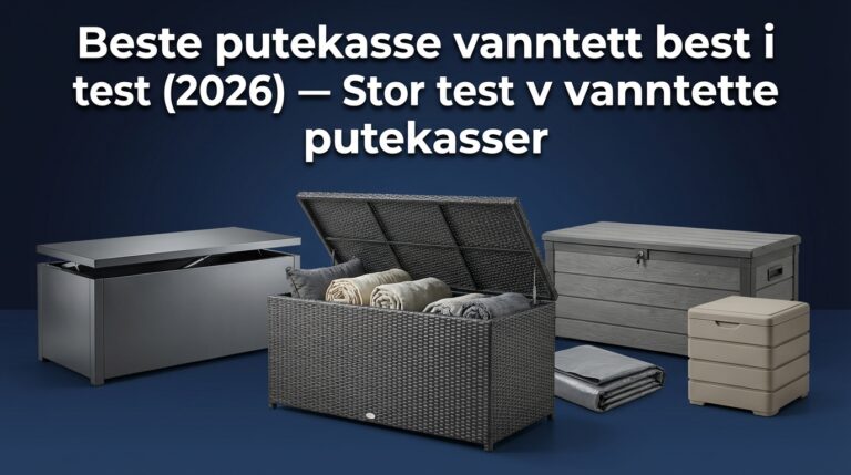 Beste putekasse vanntett best i test (2026) — Stor test av vanntette putekasser
