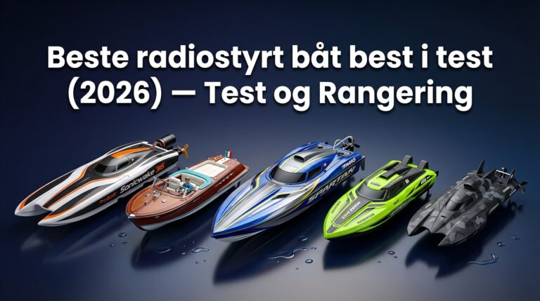 Beste radiostyrt båt best i test (2026) — Test og Rangering