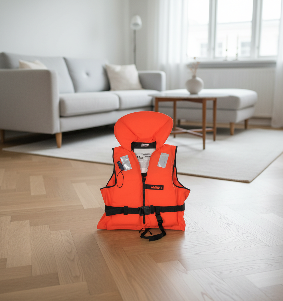 Lalizas Redningsvest 100N Orange