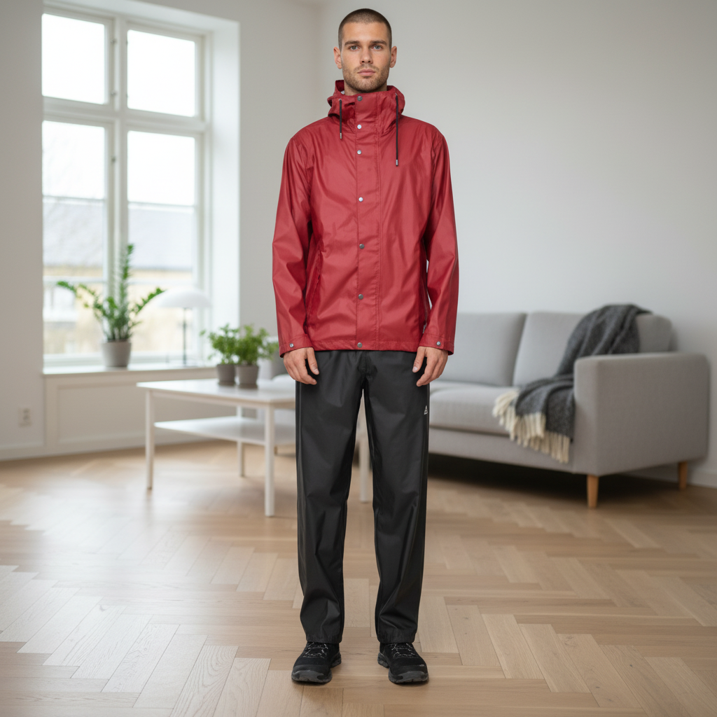 Dame Skogstad Buholmen PU regnsett