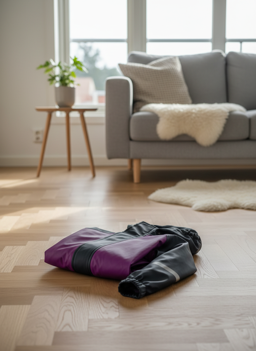 Vestland regnjakke testvinner barn 1-7